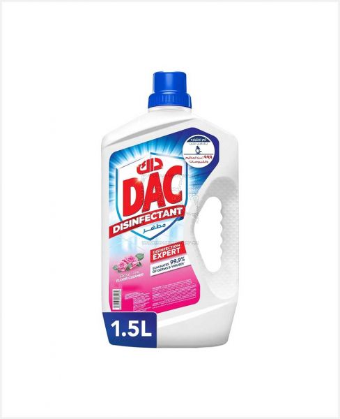 DAC TOTAL PROTECTION BASE DISINFECTANT ROSE 1.5LTR SPL OFF