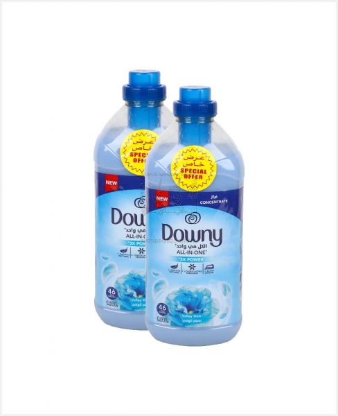 DOWNY ALL-IN-ONE VALLEY DEW CONC. FABRIC COND 2X900ML