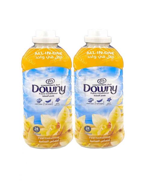 DOWNY FEEL LUXURIOUS CONC. FABRIC CONDITIONER 2X900ML