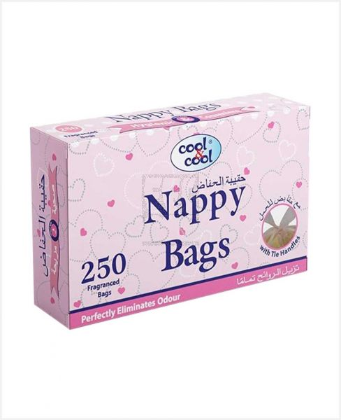 COOL & COOL NAPPY BAGS 250PCS