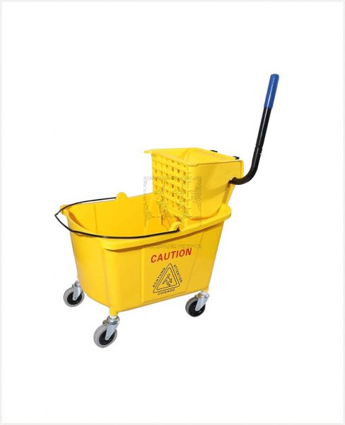 AACOWN MOP BUCKET WITH WRINGLER 24LTR B-040C-1