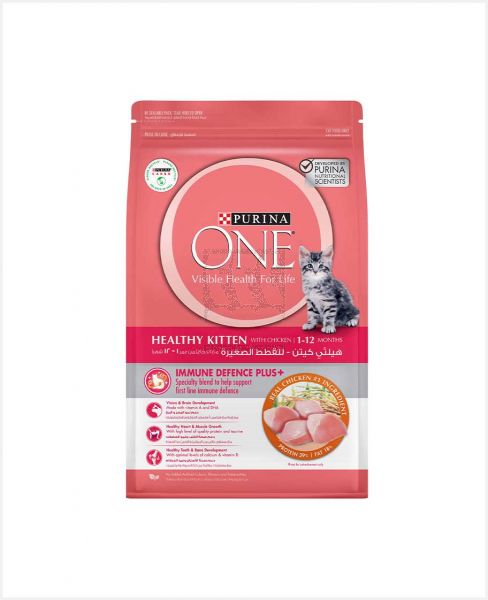 PURINA ONE HEALTHY KITTEN WITH CHICKEN 380GM