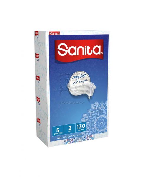 SANITA CLUB FACIAL TISSUES SHEETS 2PLYX130