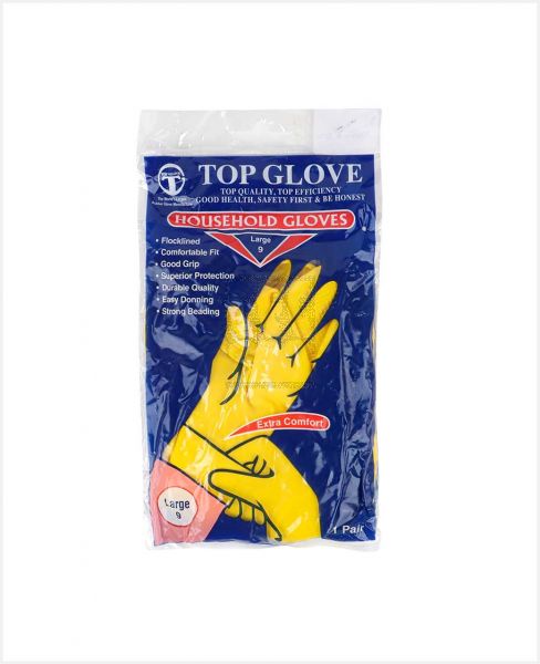 TOP GLOVE HOUSEHOLD GLOVES LARGE