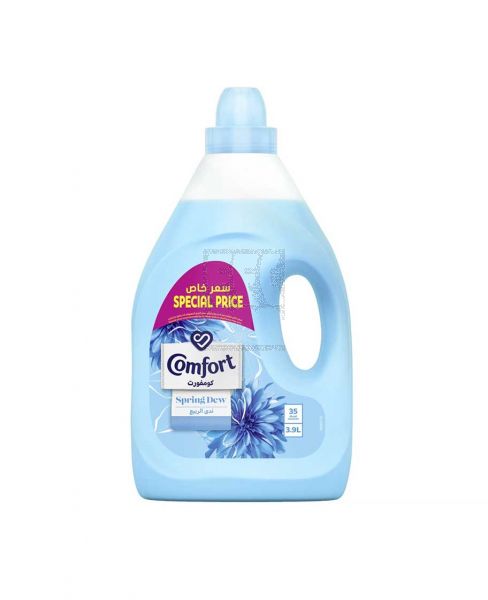 COMFORT FABRIC SOFTENER SPRING DEW (BLUE) 3.9LTR SPECIAL OFFER