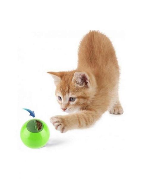 PETS LOVE EARTH INTERACTIVE CAT TOY & TREAT DISPENSER