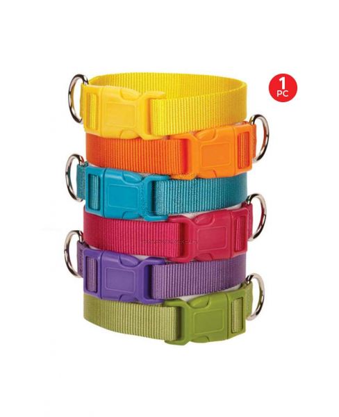 PETS LOVE EARTH NYLON PET COLLAR FOR DOGS & CATS LARGE
