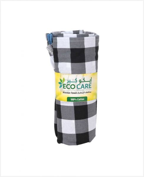 ECO CARE KITCHEN TOWEL 40X60CM 6PCS PROMO