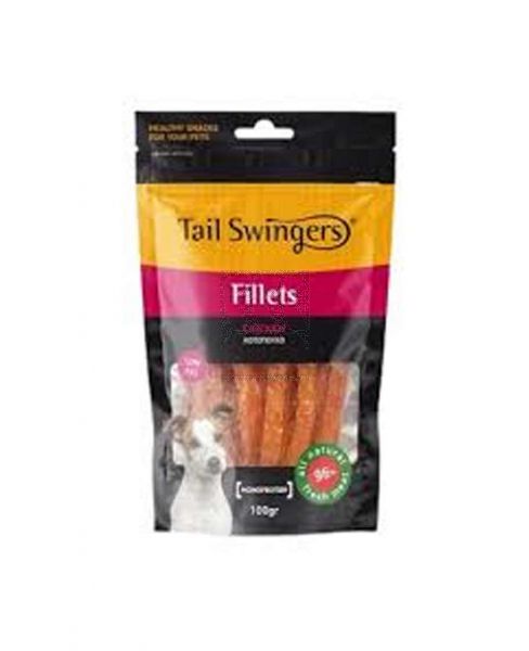 TAIL SWINGERS CHICKEN FILLETS FOR DOG 100GM