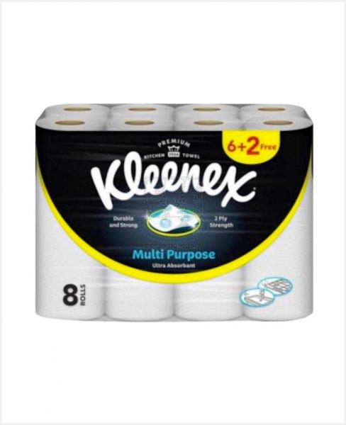 KLEENEX MULTI PURPOSE PREMIUM KITCHEN TOWEL 2PLY 6+2FREE PROMO