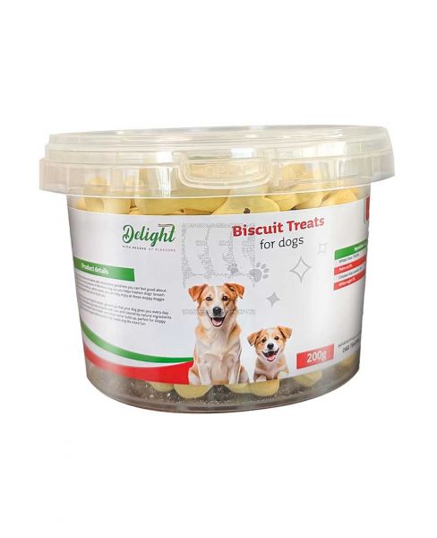 DELIGHT BISCUIT TREATS FOR DOGS 200GM
