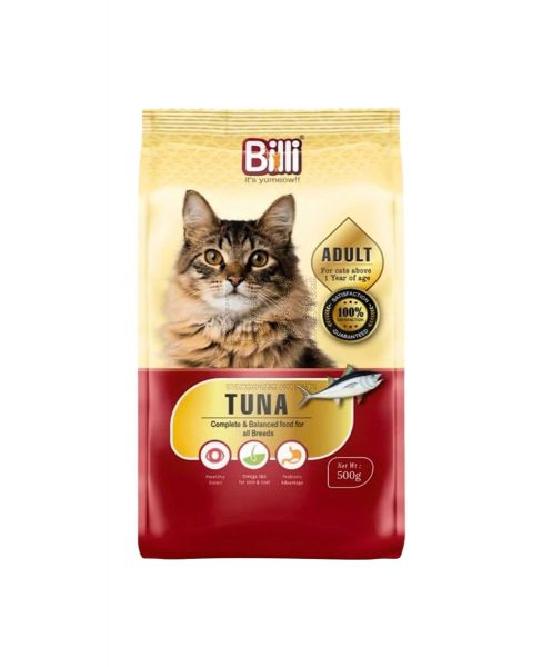 BILLI TUNA ADULT CAT FOOD 1.5KG