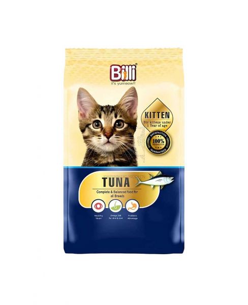 BILLI TUNA KITTEN CAT FOOD 1.5KG