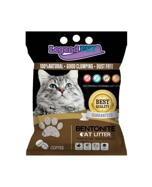 LEGEND PET BENTONITE CAT LITTER COFFEE 5LTR
