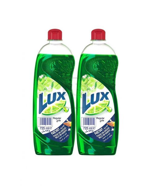 LUX DISHWASHING LIQUID REGULAR 2X725ML