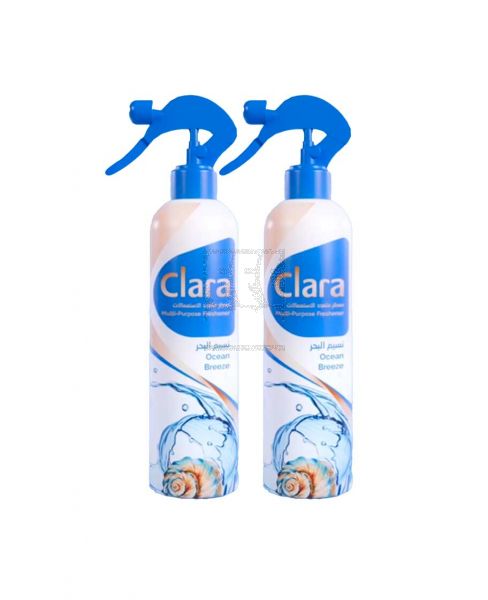 CLARA MULTI PURPOSE FRESHENER OCEAN BREEZE 2X500ML