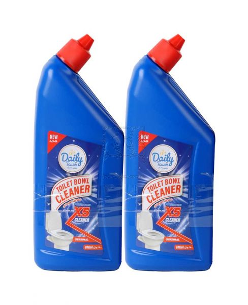 DAILY TOUCH TOILET BOWL CLEANER ORIGINAL 2X800ML