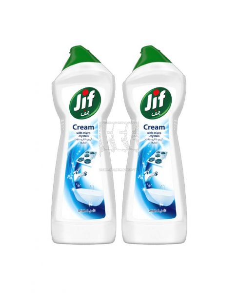 JIF CREAM WITH MICRO CRYSTALS ORIGINAL 2 X 500ML SPECIAL OFFER
