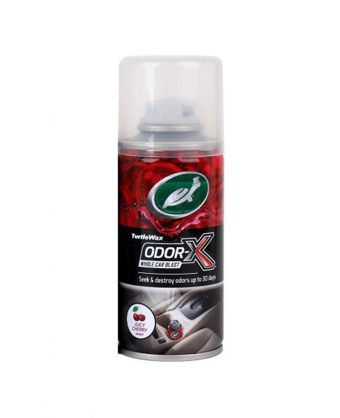 TURTLE WAX ODOR-X WHOLE CAR BLAST JUICY CHERRY SCENT 100ML 54116