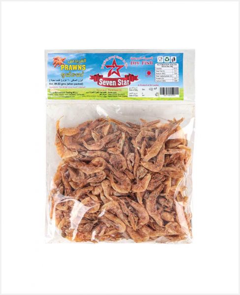 SEVEN STAR DRY FISH PRAWNS 60GM