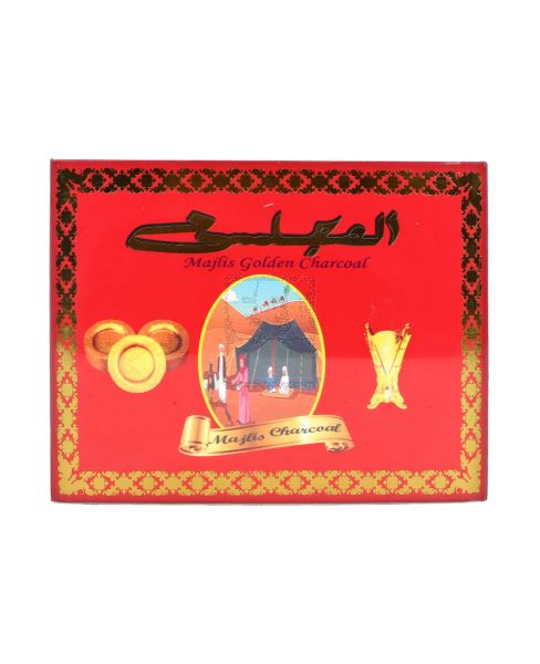 TAJ MAJLIS GOLDEN CHARCOAL 100PCS