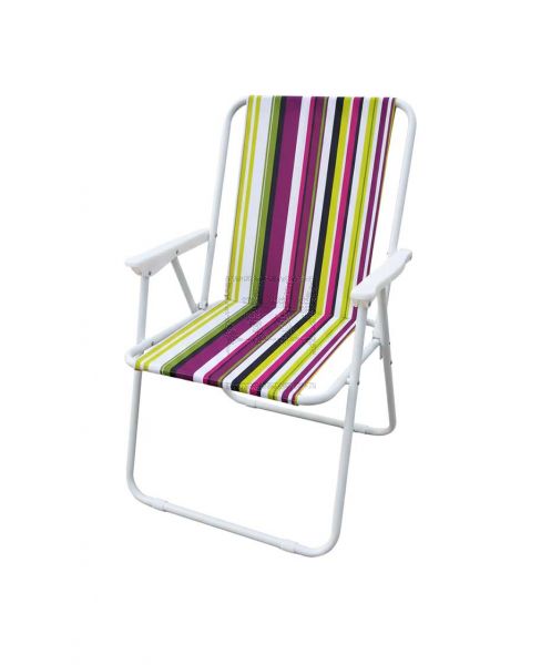 GRANDALA FOLDING BACK STRIPE CHAIR GB-GM212-S