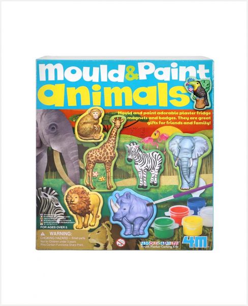 4M MOULD AND PAINT ANIMALS 00-04775