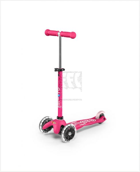 MICRO SCOOTER MINI DELUXE PINK LED MMD075