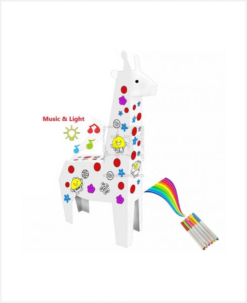 EAZY KIDS BTS3 DOODLE GIRAFFE WITH MUSIC AND LIGHT EZ_DDC_GI