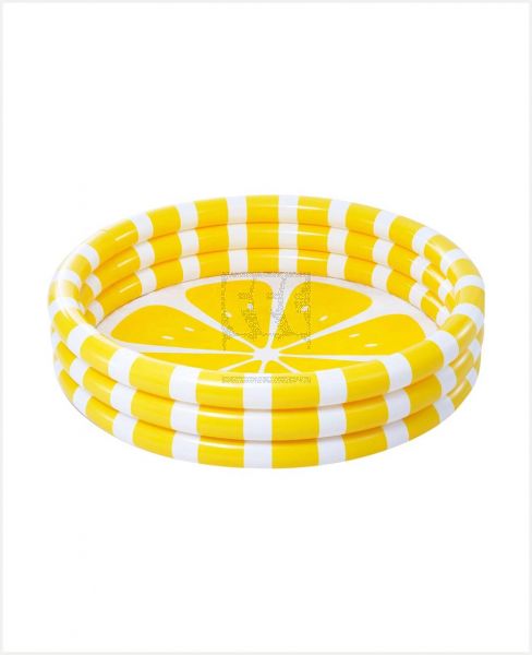 INTEX ZESTY LEMON POOL AGES 2+ SHELF BOX  58"X13" 58432