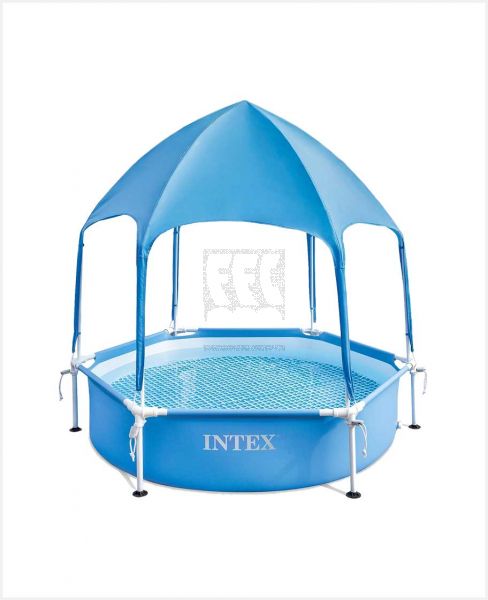 INTEX CANOPY METAL FRAME POOL AGES 3+ 6'X15" 28209