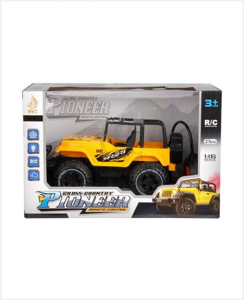 NYC CROSS COUNTRY PIONEER R/C CAR 136-1B