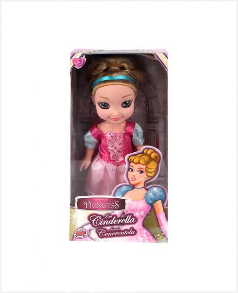 GRANDI GIOCHI PRINCESS TODDLER CINDERELLA 25CM GG02921