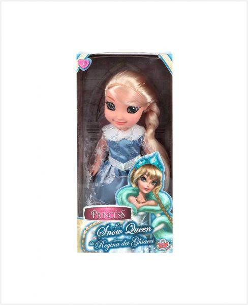 GRANDI GIOCHI PRINCESS TODDLER SNOW QUEEN 25CM GG02924