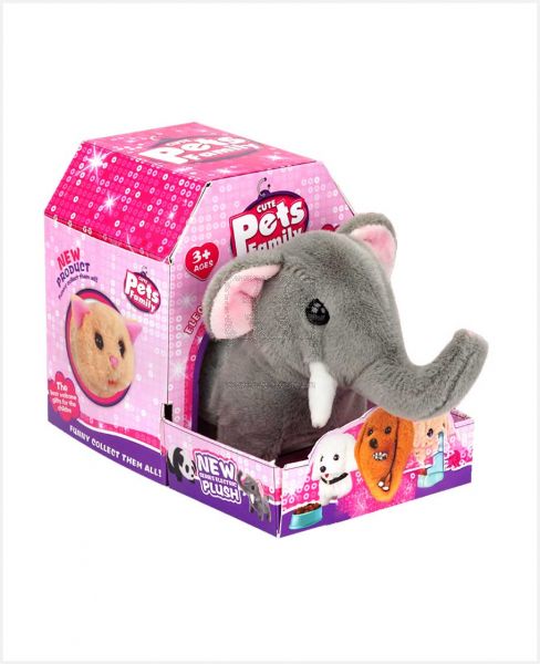 AAI ELECTRONIC PLUSH ELEPHANT TOY 3YR+