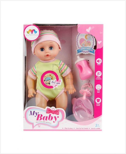 MEIBOXING MY BABY BODY DOLL SET WITH 12 SOUNDS M-3