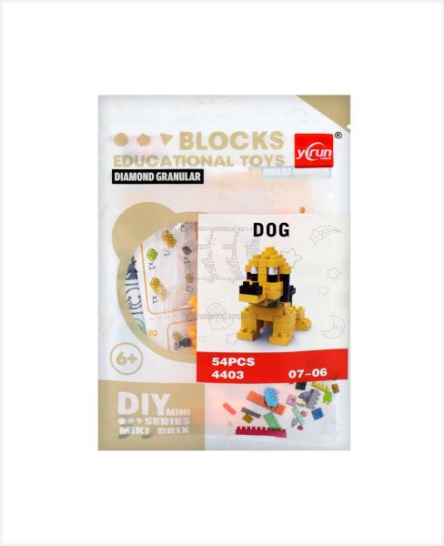 MEIYIJIA ANIMAL DIY MINI BUILDING BLOCKS ASSORTED YS0312670