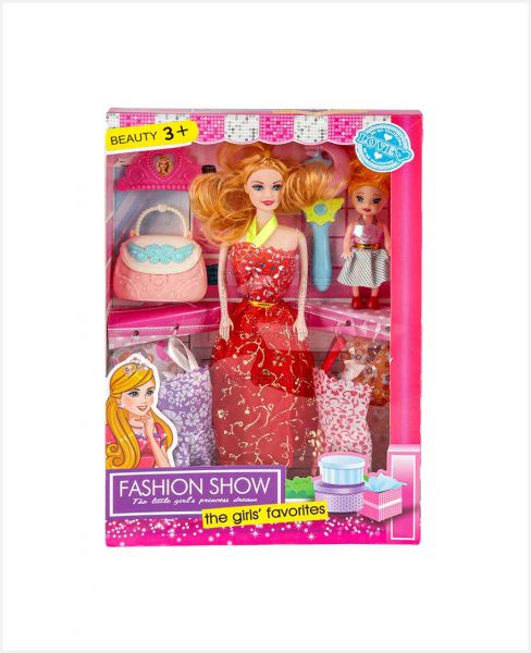 NYC FASHION SHOW DOLL SET AGES 3+ Y020B11