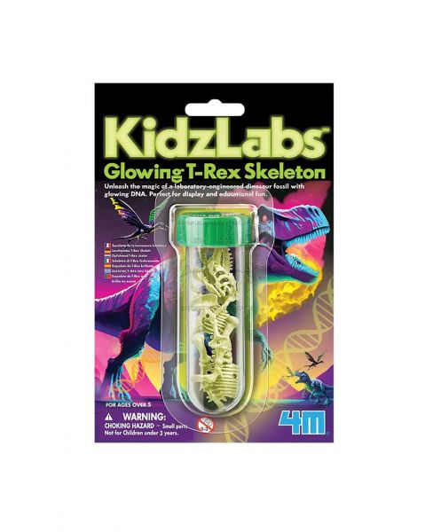 KIDZLABS GLOW T-REX SKELETON 00-03467