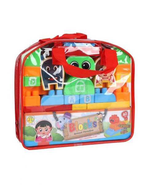 NYC ANIMAL BLOCK PLAY SET 40PCS