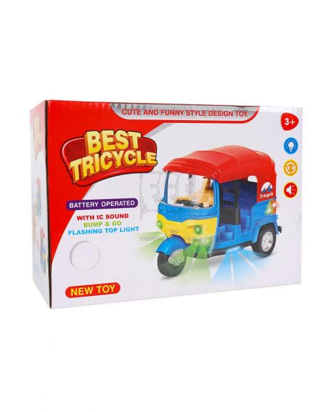 AL REEMAS TRICYCLE LIGHT & MUSIC BATTERY OPERATED 3288B