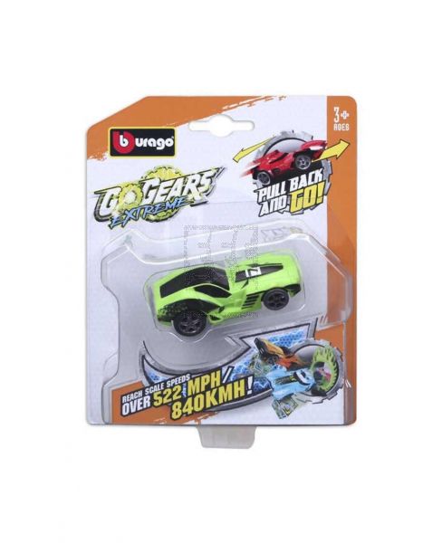 BBURAGO GO GEARS EXTREME VEHICLE ASSORTED 18-30545