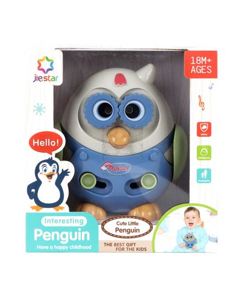 JIE STAR INTERESTING PENGUIN BATTERY OPERATED 25875E