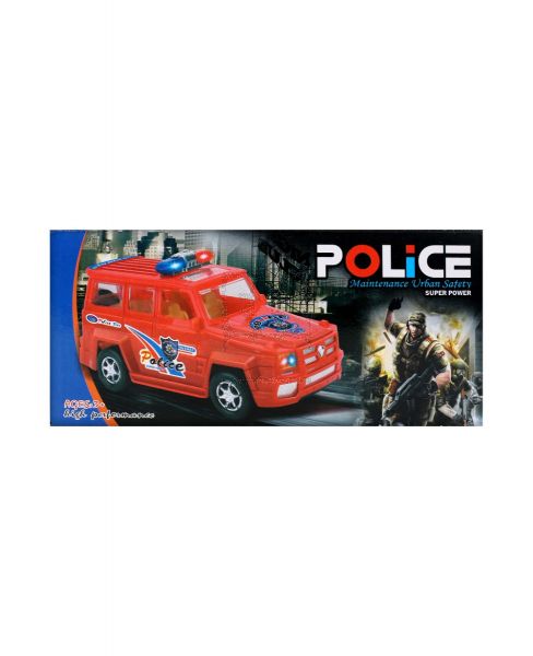 B/O POLICE CAR W/LIGHT MUSIC 3078