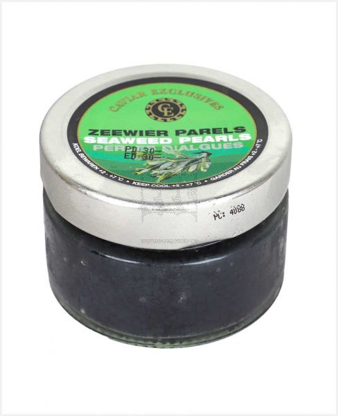 CAVIAR EXCLUSIVES ZEEWIER PARELS SEAWEED PEARLS 100GM