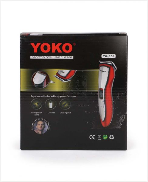 YOKO PROFESSIONAL HAIR CLIPPER YK-658