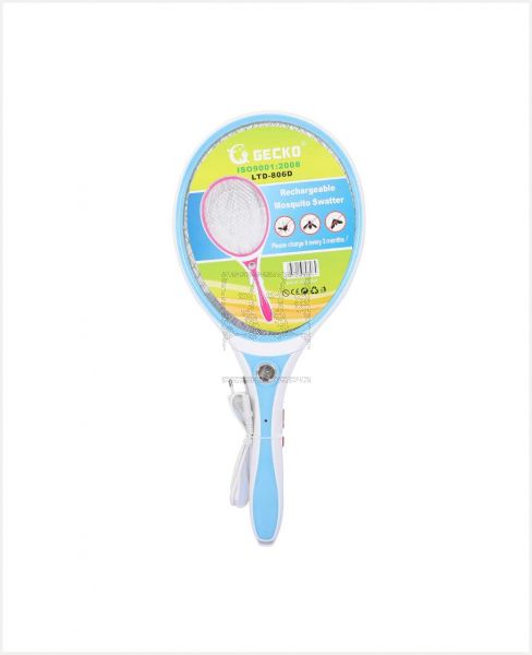 GECKO RECHARGEABLE MOSQUITO SWATTER LTD-806D