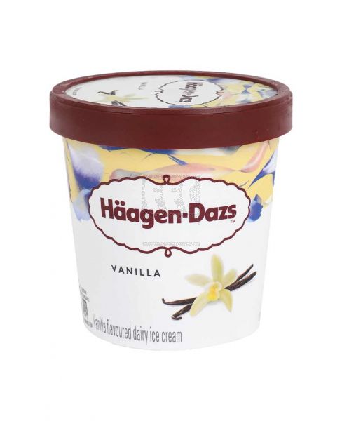 HAAGEN-DAZS VANILLA & CREAM ICE CREAM 460ML