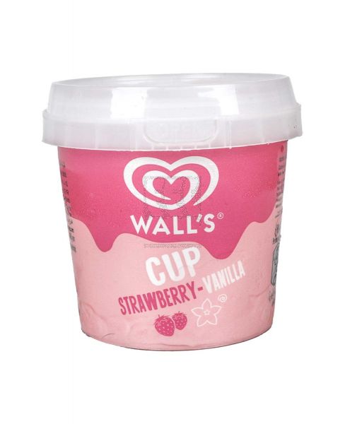AL GIDA STRAWBERRY VANILLA CUP ICE CREAM 100ML