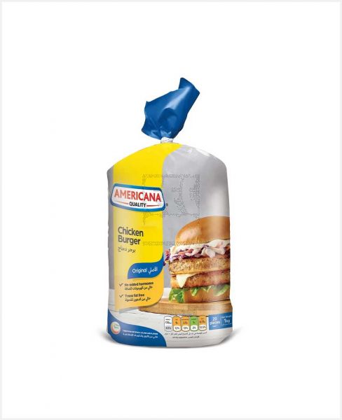 AMERICANA CHICKEN BURGER BAG 1KG